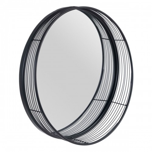 Bigbuy Home Настенное зеркало 60,5 x 15,5 x 60,5 cm Чёрный Металл image 2