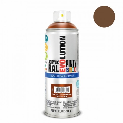 Smidzināma krāsa Pintyplus Evolution RAL 8011 Nut Brown 300 ml image 2