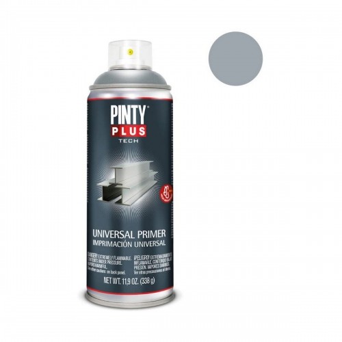 Аэрозольная краска Pintyplus Tech I113 338 ml Универсальный грунтование Серый image 2