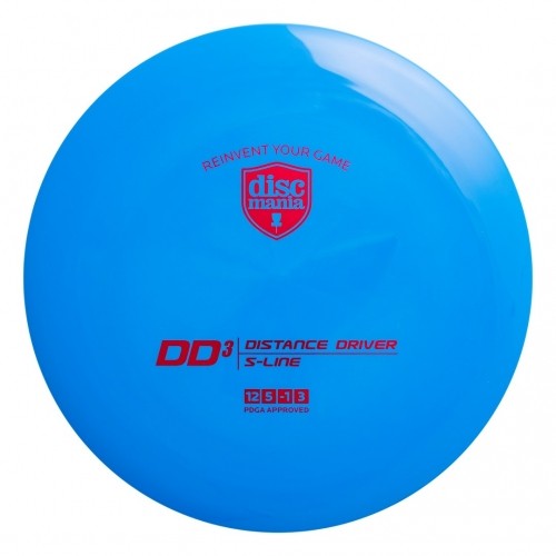 Discgolf DISCMANIA  Distance Driver S-LINE DD3 blue 12/5/-1/3 image 2