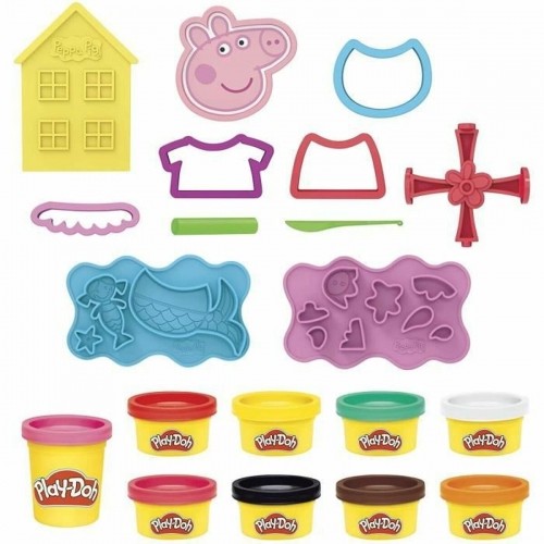 Modelling Clay Game Play-Doh Hasbro Peppa Pig Stylin Set image 2