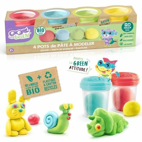 Modelling Clay Game Canal Toys Organic Modeling Clay 4 Units image 2
