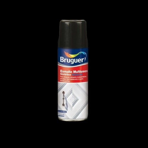 Synthetic enamel Bruguer 5197993 Spray многоцелевой Чёрный 400 ml матовый image 2