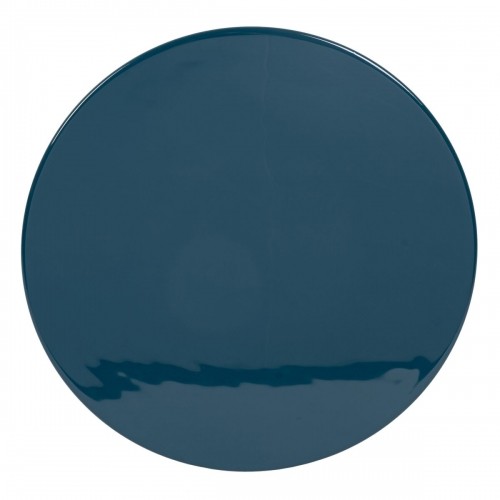 Bigbuy Home Вспомогательный стол 40 x 40 x 39,7 cm Стеклянный Синий Металл image 2