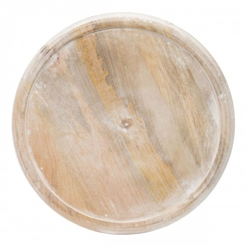 Side table 37 x 37 x 46,5 cm White Mango wood image 2