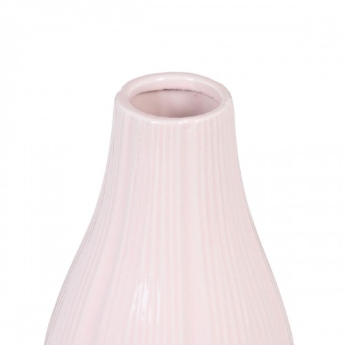 Vase 13 x 13 x 25,5 cm Ceramic Pink image 2