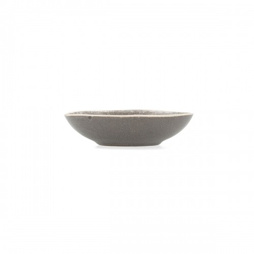 Bowl Bidasoa Gio 15 x 12,5 x 4 cm Ceramic Grey (6 Units) image 2