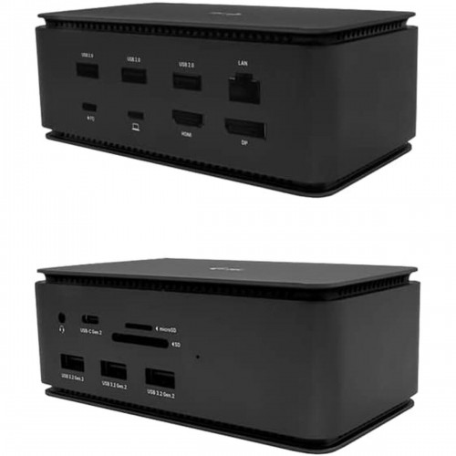 Pastiprinātāji i-Tec USB4DUAL4KDOCKPD Melns 4K image 2