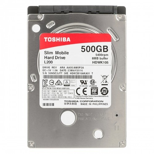 Жесткий диск Toshiba HDKCB16ZKA01T 500 GB 2,5" image 2