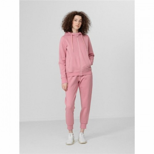 Women’s Hoodie 4F Zip Up Pink image 2