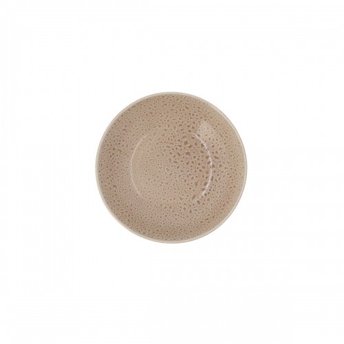 Deep Plate Ariane Porous Ceramic Beige Ø 21 cm (6 Units) image 2