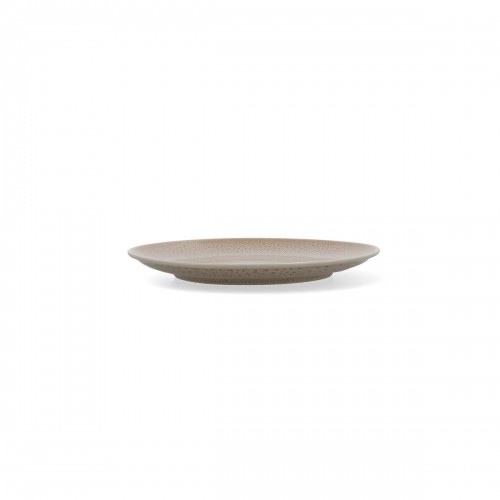 Плоская тарелка Ariane Porous Керамика Бежевый Ø 21 cm (12 штук) image 2