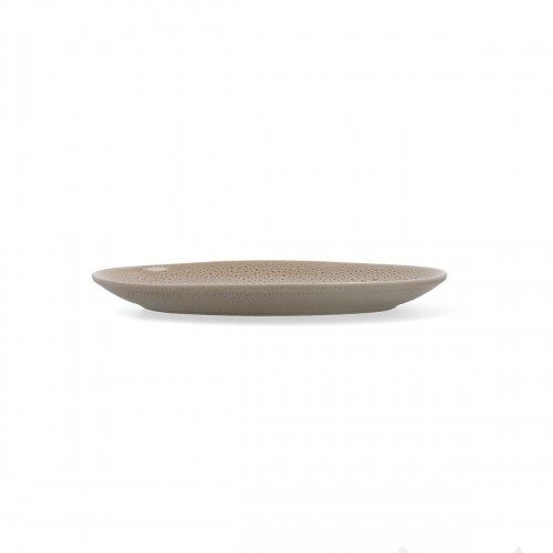 Плоская тарелка Ariane Porous Керамика Бежевый Ø 27 cm (6 штук) image 2