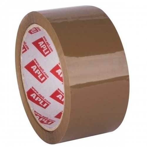 Adhesive Tape Apli Brown 48 mm x 66 m (6 Units) image 2