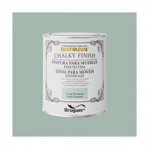 Краска Bruguer Rust-oleum Chalky Finish 5733888 мебель Provencal Green 750 ml image 2