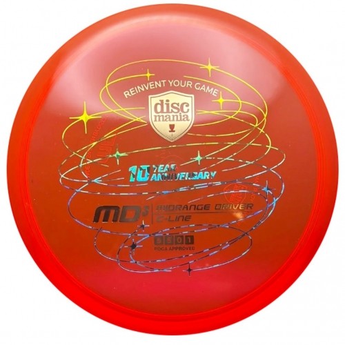 Discgolf DISCMANIA 10-YEAR ANNIVERSARY C-LINE MD3 HEIRLOOM Orange 5/5/0/1 image 2