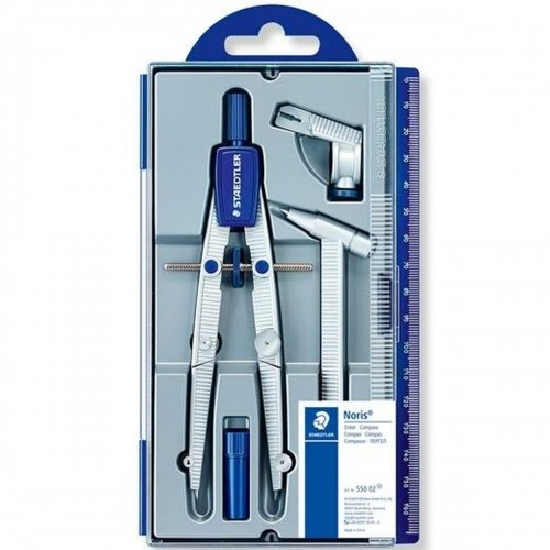 Compass Staedtler 550 4 Pieces Grey (10 Units) image 2