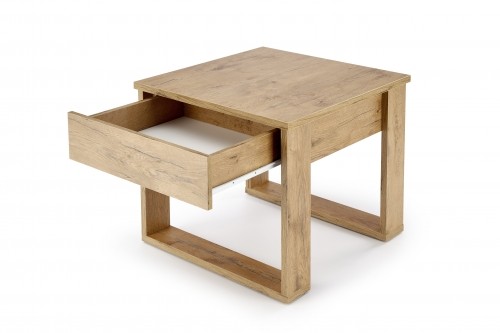 Halmar NEA SQUARE coffee table, wotan oak image 2