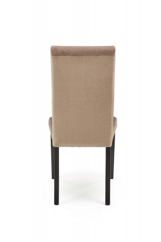 Halmar DIEGO 2 chair, black / Monolith 09 (beige) image 2