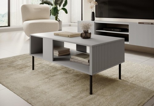 Halmar ASENSIO LAW-1 coffee table, light grey / black image 2