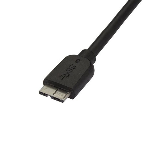 USB Cable to micro USB Startech USB3AUB2MS Black image 2