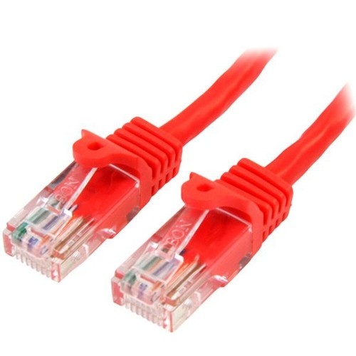 Жесткий сетевой кабель UTP кат. 6 Startech 45PAT10MRD 10 m Красный image 2