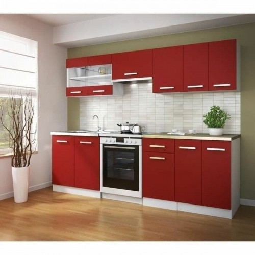 Bigbuy Home Шкаф 80 x 31 x 55 cm Стеклянный меламин PVC image 2