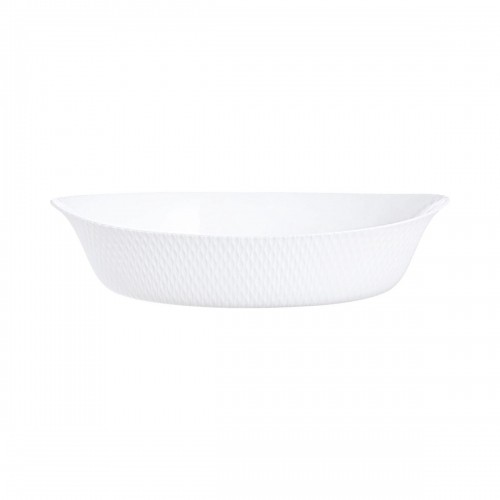 Serving Platter Luminarc Smart Cuisine 32 x 20 cm White Glass (6 Units) image 2