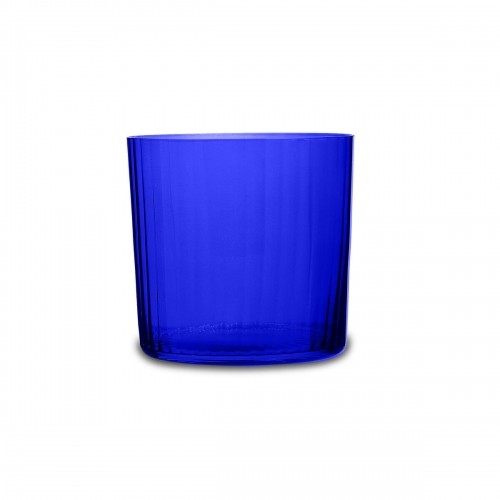 Glass Bohemia Crystal Optic Blue Glass 350 ml (6 Units) image 2