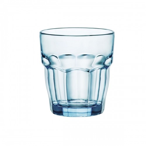 Glass Bormioli Rocco Rock Bar Blue Glass 270 ml (24 Units) image 2