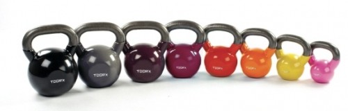 Kettlebell TOORX vinyl 10kg image 2