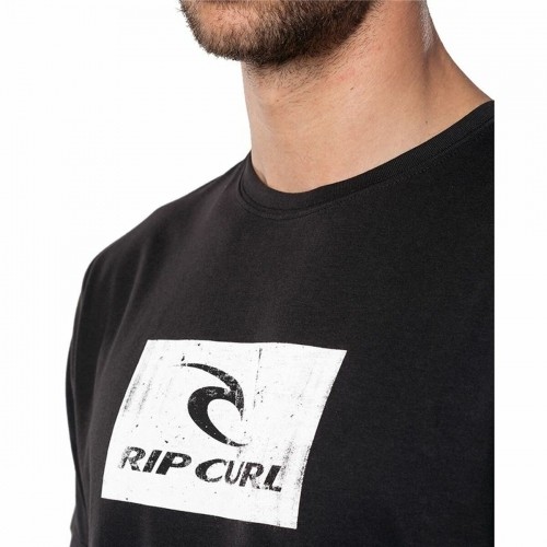 Men’s Short Sleeve T-Shirt Rip Curl Hallmark Black image 2