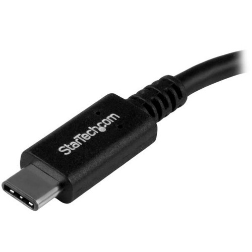 USB A uz USB C Kabelis Startech USB31CAADP           Melns image 2