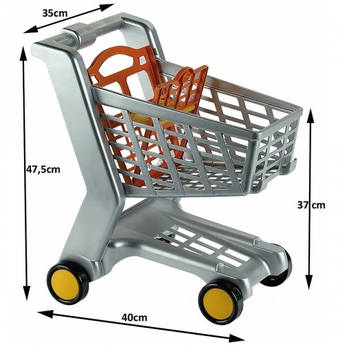 Klein Toys Iepirkumu ratiņi Klein Shopping Center Supermarket Trolley Rotaļlieta image 2