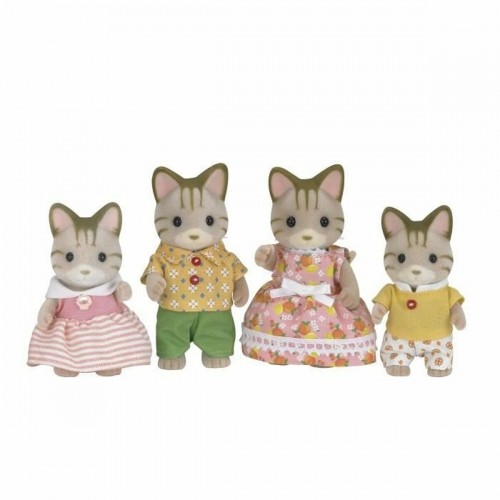 Rotaļu figūras Sylvanian Families Striped Cat Family image 2