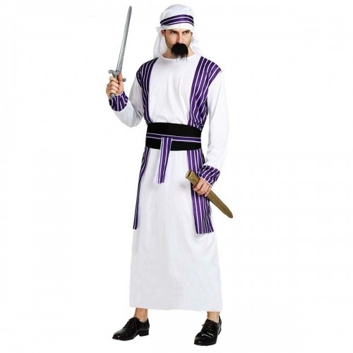 Bigbuy Fun Маскарадные костюмы для взрослых Араб Белый (Пересмотрено A) image 2