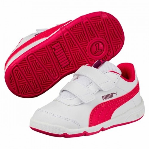 Children’s Casual Trainers Puma  Stepfleex 2 SL V PS Red White image 2