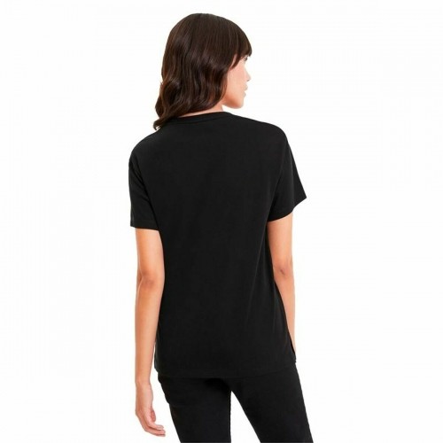 Women’s Short Sleeve T-Shirt Puma Classics Logo Tee Black image 2