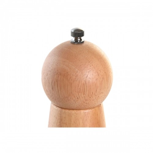 Pepper mill DKD Home Decor 6 x 6 x 21 cm Natural Stainless steel Bamboo image 2