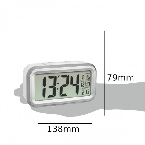 Alarm Clock White (Refurbished A) image 2