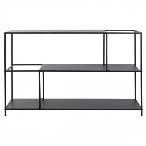 Shelves DKD Home Decor Black Metal 120 x 30 x 75 cm (1) image 2