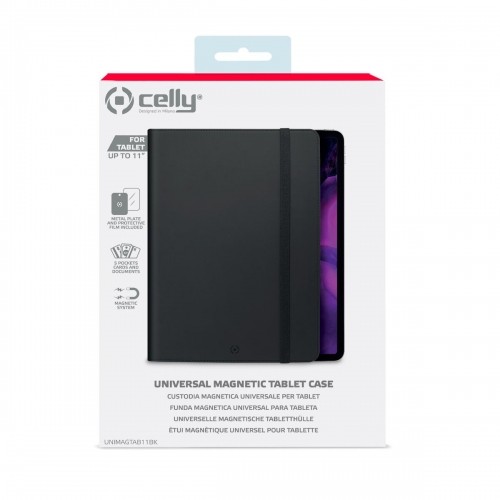 Чехол для планшета Celly UNIMAGTAB11BK Чёрный image 2