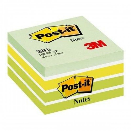 Sticky Notes Post-it 2028G 76 x 76 mm Green (24 Units) image 2
