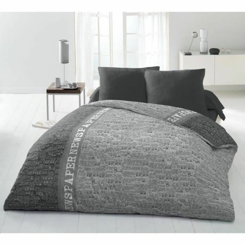 Nordic cover HOME LINGE PASSION NEWSPAPER Grey 220 x 240 cm image 2