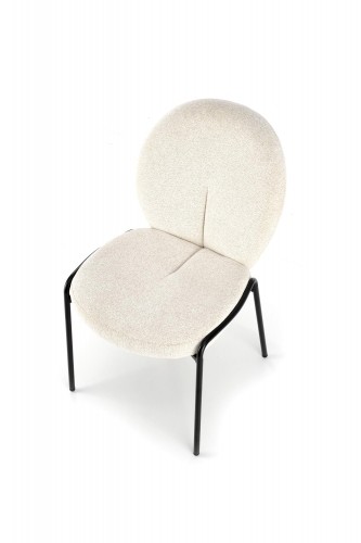 Halmar K507 chair, creamy image 2