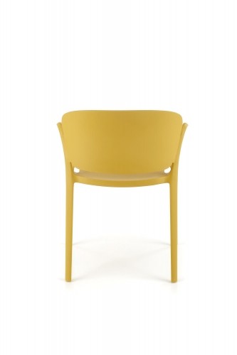 Halmar K491 chair, mustard image 2