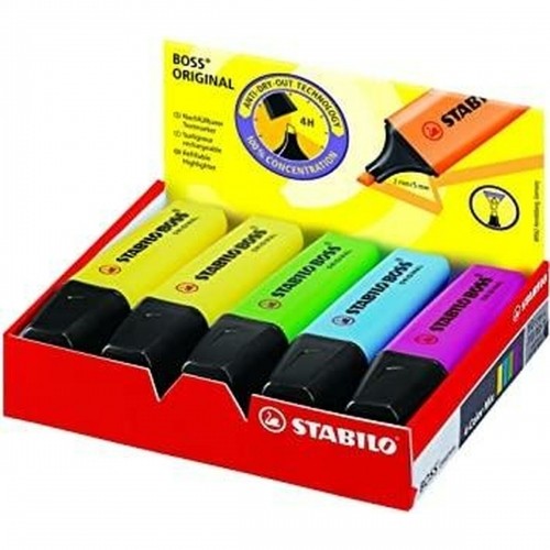 Набор флуоресцентных маркеров Stabilo Boss Original 10 Предметы Разноцветный image 2