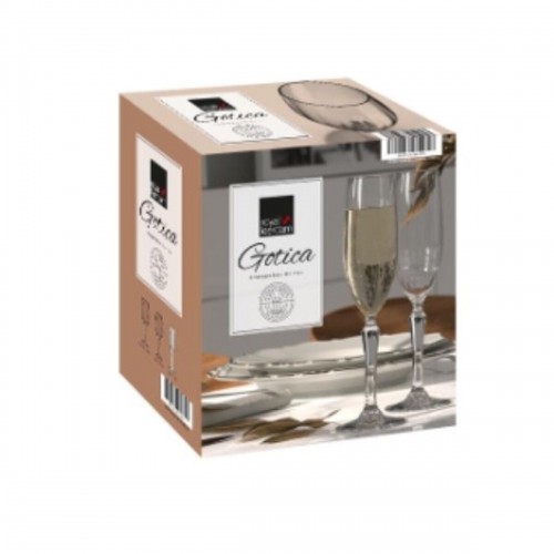 Набор рюмок Royal Leerdam Gotica 210 ml champagne Ø 4,8 x 22,5 cm 6 штук image 2