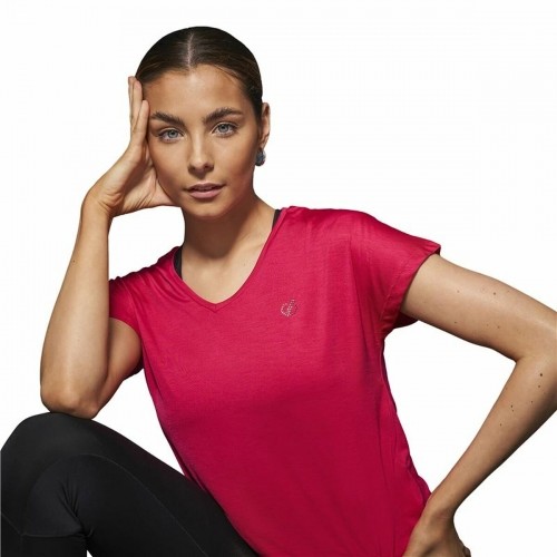 Women’s Short Sleeve T-Shirt Dare 2b Agleam Pink image 2