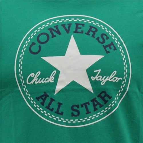 Krekls ar Īsām Piedurknēm Bērniem Converse Core Chuck Taylor Patch Zaļš image 2